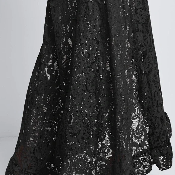 Sold elsewhere Venus All-over lace defines this wrap style maxi top  new size 8 - Picture 5 of 6